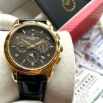  PATEK PHILIPPE   9100 Automatic Movement Belt Style Black 42mm Watch